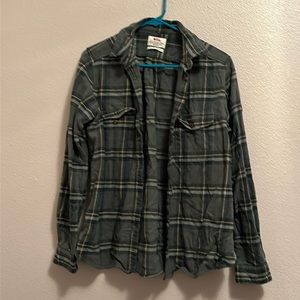 Washed once, fjallraven, flannel, size medium